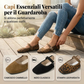 🎀  Ballerine comode in PU effetto scamosciato con cinturino