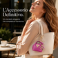 🐚💖 Portachiavi con borsa a forma di conchiglia mini, portarossetto e portamonete in pelle PU