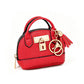 🐚💖 Portachiavi con borsa a forma di conchiglia mini, portarossetto e portamonete in pelle PU