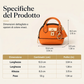 🐚💖 Portachiavi con borsa a forma di conchiglia mini, portarossetto e portamonete in pelle PU