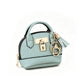 🐚💖 Portachiavi con borsa a forma di conchiglia mini, portarossetto e portamonete in pelle PU