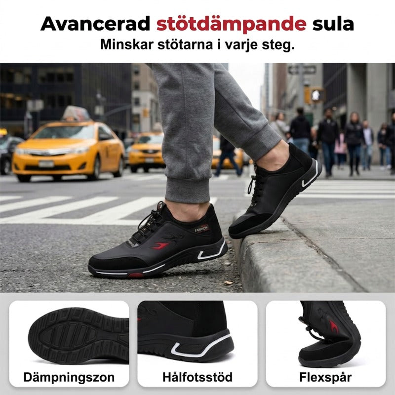 🔥 50% RABATT 👞 Bekväma & lätta herrskor – 2026 Nyhet ✨ Designade för svenska vardagar, mjuka steg & komfort hela dagen ☀️