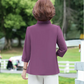 🔥🔥【XL-4XL】 2024 ny stil enfärgad chiffongskjorta i lapel👚