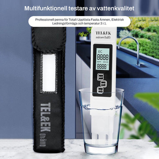 🚰✨💦Mätare För Totalt Upplösta Fasta Ämnen Digital Vattenkvalitetsmätare