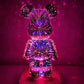 🧸🎀Bear Fireworks 3D Färgglada Bear Lights💖✨💡