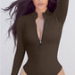 🥳🩱 Bodysuit med dragkedja🔥49% rabatt + köp 2 gratis frakt📦