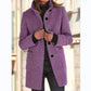 🎄 Julrea 49% rabatt - 🔥Vintage Button Wool Coat