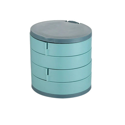 4 Layers Rotatable Jewelry Storage Box