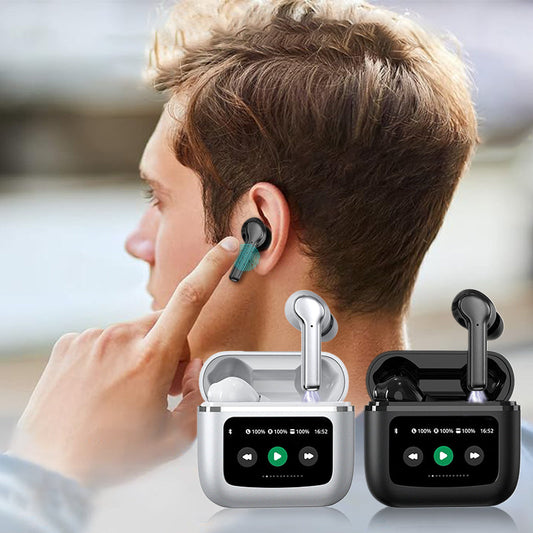 🔥49% rabatt —🎧😎Brusreducerande Bluetooth-hörlurar med pekskärm